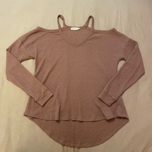 Honey Punch Long Sleeve Shirt Size S